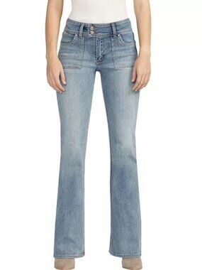 Silver Jeans Be Low Flare Jeans